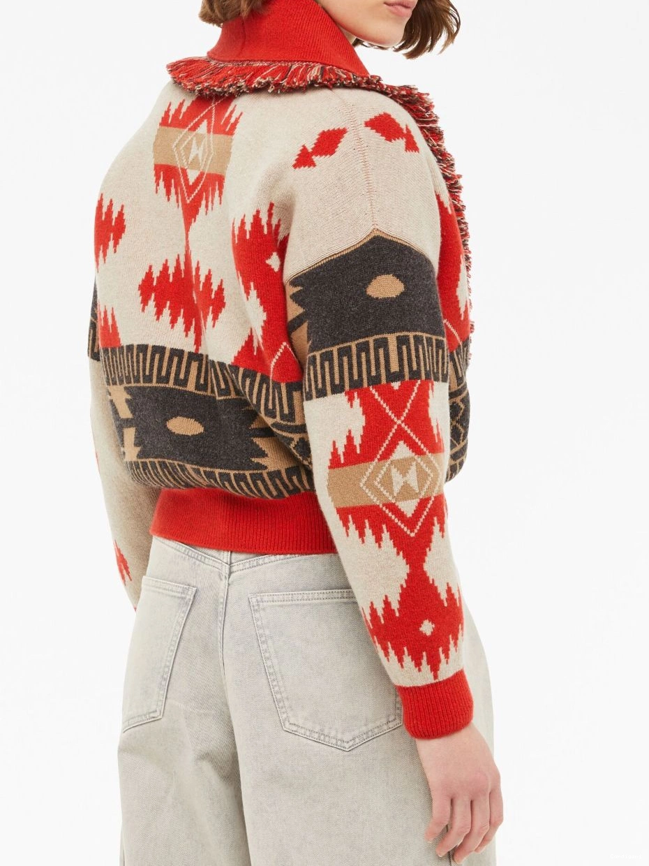 Affordable Women jacquard bomber cardigan Icon Alanui 0427